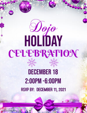 Dojo Holiday Flyer